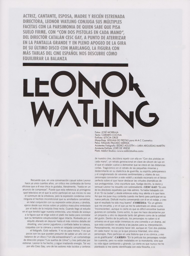 Leonor Watling (II)-Neo2 #119-Diciembre 2012