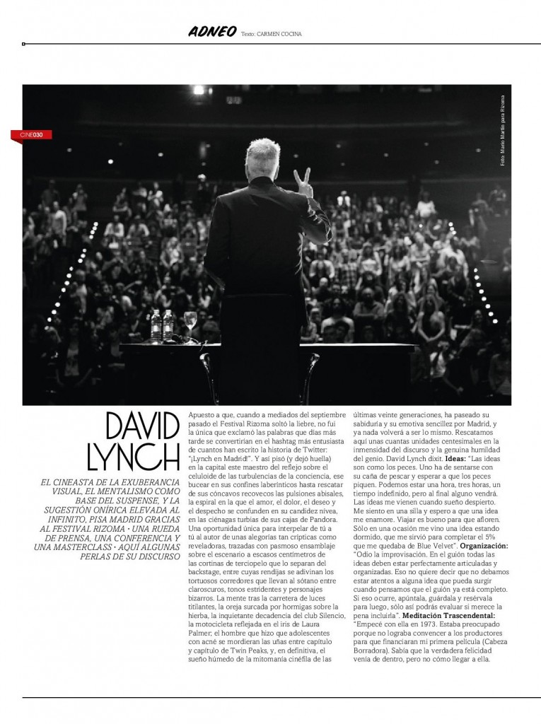 David Lynch (I)-Neo2 #129-Diciembre 2013